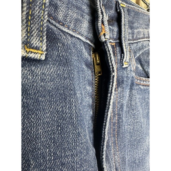 VTG Levi’s women’s 701 Straight Regular Blue Jeans 25" Waist Medium Dark - Picture 6 of 10